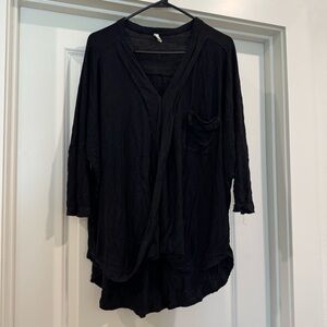 Wishlist Black Tunic Top
